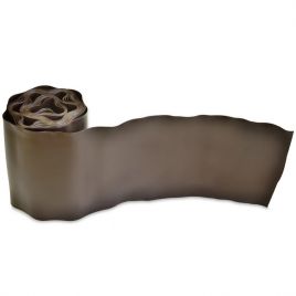 Бордюр для клумби/газону хвилястий коричневий (Verano)