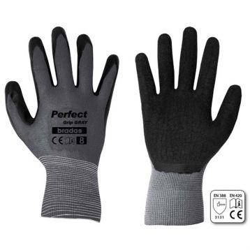 Перчатки защитные Perfect Grip Gray латекс