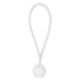 Еластичний гумовий шнур з кулькою 20см BUNGEE CORD BALL сірий білий