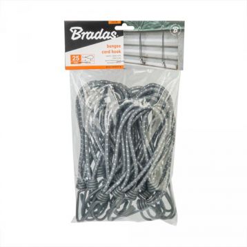 Набор резиновых шнуров с крючком 20см PVC BUNGEE CORD HOOK