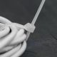 Стяжки кабельні пластикові білі NEUTRAL 4,8*350 мм