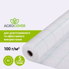 Агротканина Agrocover для мульчування біла (щільність 100 г/м2)