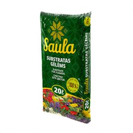 Торфяной субстрат SAULA (рН 5,5 - 6,5) для цветов 0-20 мм 