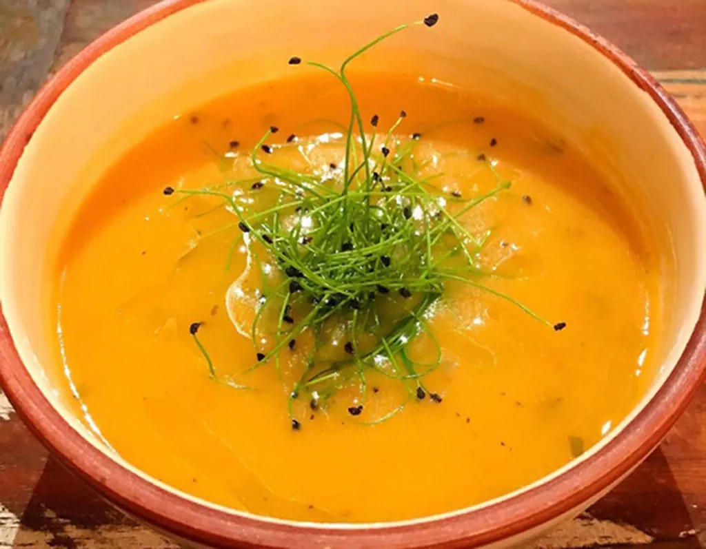 фото рецепт супа с микрозеленью